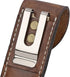 Tourbon EDC Leather Pocket Folding Knife Sheath Carrier Holster Flashlight Holder Case Wine Bottle Opener for Belt...