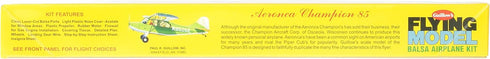 Guillow's Aeronca Champion Balsa Model Airplane Model Kit...