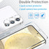 iAnder 3 Pack Glass Screen Protector for Galaxy S24 Plus, 2 Pack Galaxy S24+ Camera Lens Protector with Easy Installation Tray, Supports Fingerpri...
