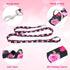 5 ft/Foot Black Dog Leash for Girl Medium Breed Dogs...