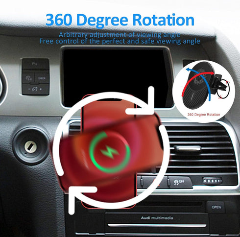 Magnetic Wireless Car Charger Vent Mount for Mag-Safe iPhone 15 14 13 12 11 Plus Pro Max Mini Magnet Car Charger 15W Mag Safe Phone Holder Stand W...