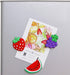 Penta Angel Rubber Fruit Fridge Magnets 10Pcs Large Refrigerator Magnets Whiteboard Stickers for Office Photo Cabinet Bulletin Board Magnet Wall D...