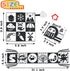 Newborn Toys Black and White Baby Toys 0-3 Months High Contrast Baby Toys for Newborn - High Contrast Baby Soft Book Infant Tummy Time Toys Crinkl...