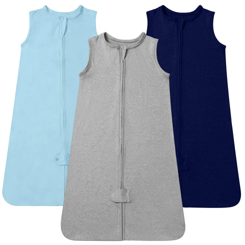 TotAha Sleep Sack 0-6 months 3 Pack, Buttery Soft, Safe Wearable Blanket Baby Sleeping Bag with 2-way Zipper for Girl Boy...