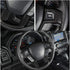 Keptrim for F-150 ABS Carbon Fiber Steering Wheel Cover Trim for 2015 2016 2017 2018 2019 2020 Ford F150, for 2017-2022 F250 F350, for 2018-2021 F...