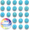 NCB 200pcs 4mm Loose Beads for Jewelry Making, Natural Semi Precious Beads Round Smooth Gemstones Spacer Beads Charms for Necklaces Bracelets (Sta...