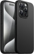 JETech Silicone Case for iPhone 15 Pro Max 6.7-Inch, Silky-Soft Touch Full-Body Protective Phone Case, Shockproof Cover (Black)......