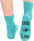 HAPPYPOP Cancer Zodiac Birthday Astrology Constellation Horoscope Gifts for Women Teen Girls, Fuzzy Green Fluffy Space Galaxy Cancer Socks Teens...
