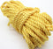 U Pick 10yds 5mm Decorative Twisted Satin Polyester Twine Cord Rope String Thread Shiny Cord Choker Thread (07:Yellow)...