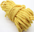 U Pick 10yds 5mm Decorative Twisted Satin Polyester Twine Cord Rope String Thread Shiny Cord Choker Thread (07:Yellow)...