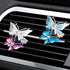 Dream Catchers for Cars Rear View Mirror,Butterfly Car Air Vent Freshener,Engine Start Stop Decoration Ring,Cup Holder Insert Coaster,Crystal Diam...