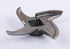 2 Pcs #12 Meat Grinder Blade Stainless Steel Knife Cutter Replacement for Grinders, Please check the size and shape...