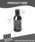 YAKEFLY Universal Gear Shift Connector, Aluminum Automatic Shifter Adapter, Non-Threaded Manual Gear M12x1.25 (Black)...