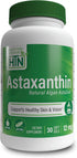 Health Thru Nutrition Astaxanthin Triple Strength 12mg 30 Softgels | AstaZine from Algae Organically Grown in Pristine Himalayan Water | Skin and ...