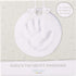Hanging Baby's Print Keepsake Ornament, Nursery Décor, Holiday Baby, Christmas Stocking Stuffer, White...
