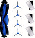 Spare Accessories Compatible for eufy 11S Max, G30, 30C Max, 15C Max, G32 Pro, Robotic Vacuum Replacements: 1 Roller Brush 4 Side Brushes 3 Unibod...