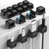 18 Pack Magnetic Cord Organizer, Easy Secure Adhesive Cable Management, Wire Holder Keeper Organizer Management, Hide Or Organize Phone USB Charge...