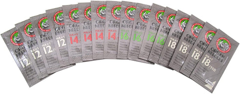 HAX1 Sewing Needles in Clear Plastic Box - Compatible/Replacement for Singer, Pfaff, Brother, RICCAR Brand - 80PCS (12/80, 14/90, 16/100, 18/110)...