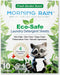 Eco-Safe Laundry Detergent Sheets - Ingredients from Finland, Natural Scent, Bio-Enzyme Formula, Power Clean, 5 Sheets (Up to 10 Loads) - Non-Toxi...