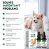 Hemp Oil for Dogs and Cats,2-Pack Hemp for Dogs 100% Organic with Omega 3, 6, and 9 Fatty Acids (2 Oz), Vitamin E, C, Cat and Dog Anxiety Relief, ...