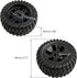 1:10 9200 RC Tires PX9200-29A Accessories Spare Parts for 1:10 9200 9200E 9201E 9205E 9206E Trucks 200E 210E Brushless RC Cars Vehicle (2 PCS)...