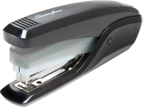 Swingline Stapler, Quick Touch Reduced Effort Stapling, Full Strip, 20 Sheets, Black/Gray (S7064505)...