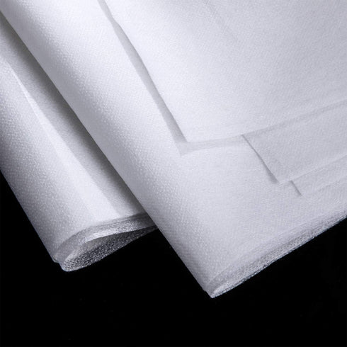 3 Pieces Fusible Interfacing Non-Woven Lightweight Polyester Interfacing (White, 20 Inch x 3 Yards)...