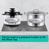Steamer Basket Stainless Steel Veggie Steamer Basket for Cooking Folding Food Steamer Insert Steaming Basket Adjustable Expandable to fit Various ...