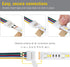 Armacost Lighting 6 Pin RGB+WW LED Strip Light 48 in Tape to Wire Connector (3-Pack) 760890...