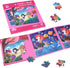 Magnetic Puzzles for Kids Ages 3 4 5, Mermaid Animal Wooden Jigsaw Puzzles Book for Toddlers, Travel Games, Fairy Tale Preschool Educational Learn...