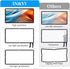 Projector Screen 100 inch, 4K Movie Projector Screen 16:9 HD Foldable and Portable Anti-Crease Indoor Outdoor Double Sided Video Projector Screen ...