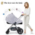 Baby Nursing Cover & Poncho - Multi-Use Privacy Cover for Baby Car Seat, Shopping Cart, Stroller...