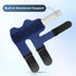 SAVITA 2pcs Finger Splints, Composite Cloth Trigger Finger Splints Finger Brace for Broken Finger Protection Pain Relief Fingers Straightening (Bl...