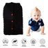Newborn Baby Swaddle Blanket, Baby Kids Toddler Knit Soft Warm Fleece Blanket Swaddle Sleeping Bag Stroller Unisex Wrap for Boys Girls (Black)...