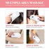 BS-MALL Scalp Massage Comb Electric Massage Brush Portable Hair Comb White Home Spa for Head White...