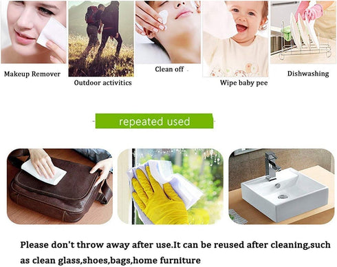 Compressed Towel, Baby Wipes Wet Wipes Travel Disposable Napkins Mini Magic Coin Tissues Portable for Camping Home Beauty Travel Sports Outdoor, 1...