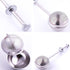 Sugar Shaker, Flour Sifter, Flour Duster for Baking, 304 Stainless Steel Powdered Sugar Spring Duster for Baking, Sifting Sugar, Flour, Spices and...