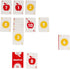 Regal Games Banapples Fun Card Game Set for Kids, Teens & Adults - 2-4 Player Card Games - Fun & Travel Playing Cards for Game Night (4 Decks, 40 ...