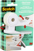 Scotch Desktop Tape Dispenser, White, Great for Gift Wrapping, 1 Dispenser (C19-CLIP-W-CCW)...