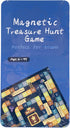 Board Game - Mini Travel Games Magnetic 7 Inch Metal Case - Treasure Hunt...