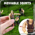 3 otters 6PCS Military Action Figures, Mini WWII Soldiers Army Model Building Block Toys with Military Weapons Accessories for Kids Party Favors G...