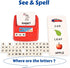 BOHS English Literacy Wiz Fun Game - Upper Case Sight Words - 60 Flash Cards - Preschool Language Learning Educational Toys...