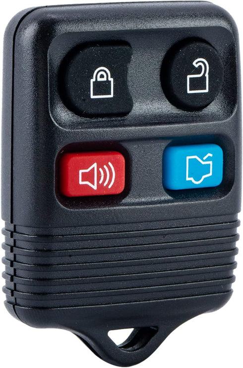 Replacement For 1998 - 2009 Ford TAURUS 4 Button Remote Keyless Entry Key Fob w/FREE DIY Programming Guide...