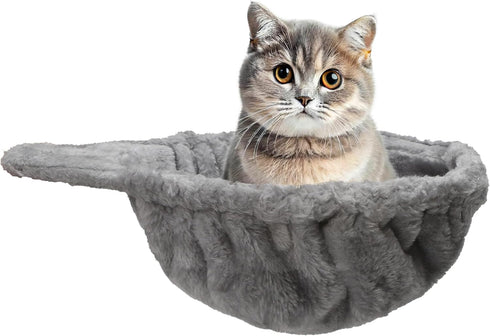 Large Cat Tree Hammock, Bed Attachments - A Cozy, Deep Basket Replacement Parts Accessory, Add-Ons Accessories in Queen Size Design for Cat Tower ...