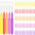 EasyHonor Braces Brush for Cleaner Interdental Brush Toothpick Dental Tooth Flossing Head Oral Dental Hygiene Flosser Toothpick Cleaners Tooth Cle...
