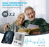 Blood Pressure Monitors for Home Use, Blood Pressure Monitor Upper Arm with Adjustable 9-17" Bp Cuff, 2x99 Memory, High Blood Pressure Machine wit...