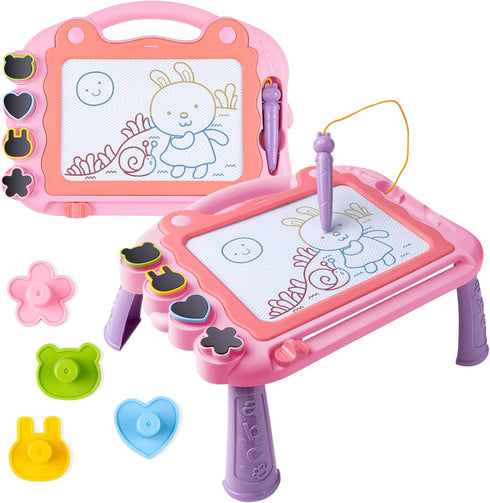Magnetic Drawing Board Sketch Doodle for 3 4 5 Year Old Baby, Educational Learning Toys Age 3-5 Year Old Girls, Erasable Doodle Board for Kids, To...