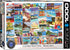 EuroGraphics Beaches Globetrotter Jigsaw Puzzle (1000 Piece) , Blue...