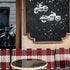 Motorcycle Bike Stencil Template - Reusable 8.5x11 Inches for Painting on Walls, Wood, and Crafts Stencils for DIY Artistry - LIONX...