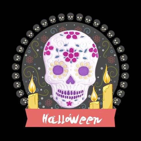 5 Pcs Halloween Cupcake Fondant Molds Silicone Skull Spider Bat Ghost Molds for Halloween Cake Decorating Chocolate Candy Gum Paste Polymer Caly E...